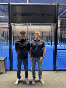 Jonas Wallmo och Anders Berg, fine padel